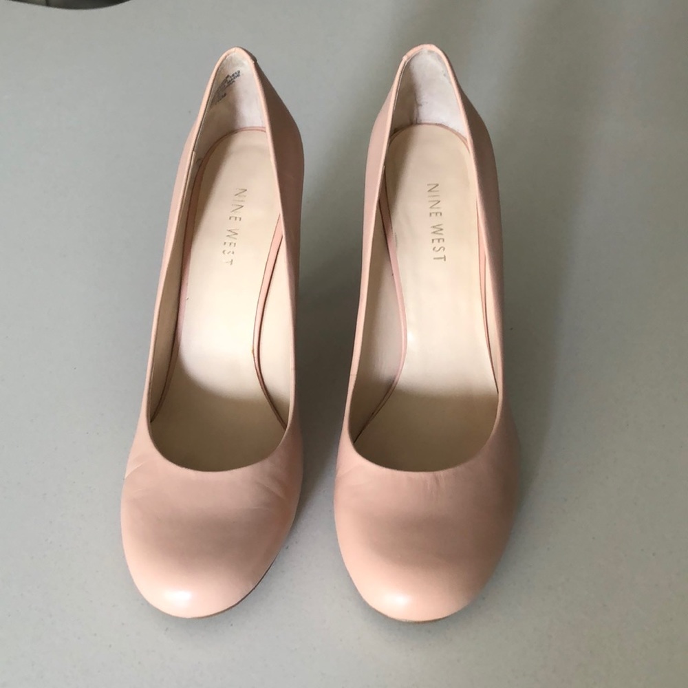 Blush Nine West Heels